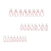 12 Sizes-24 Pcs Press On Nails JP3259