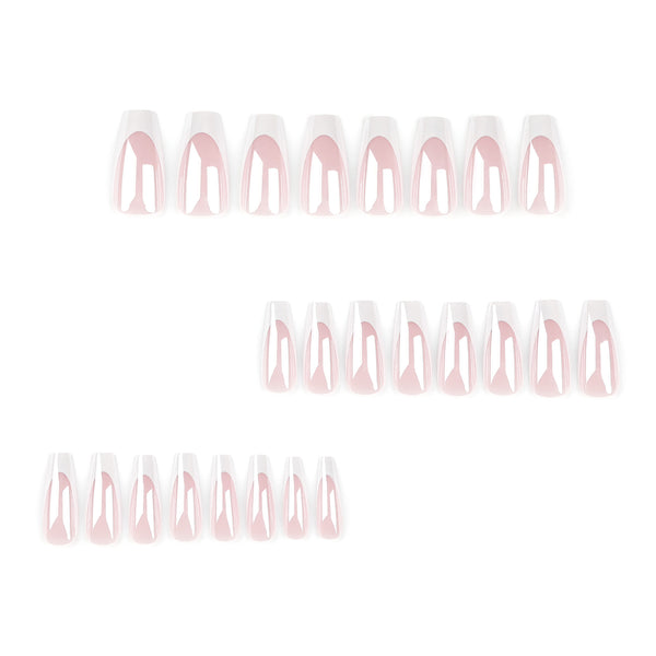 12 Sizes-24 Pcs Press On Nails JP3259