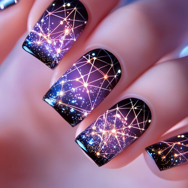 12 Sizes-24 Pcs Press On Nails Y564