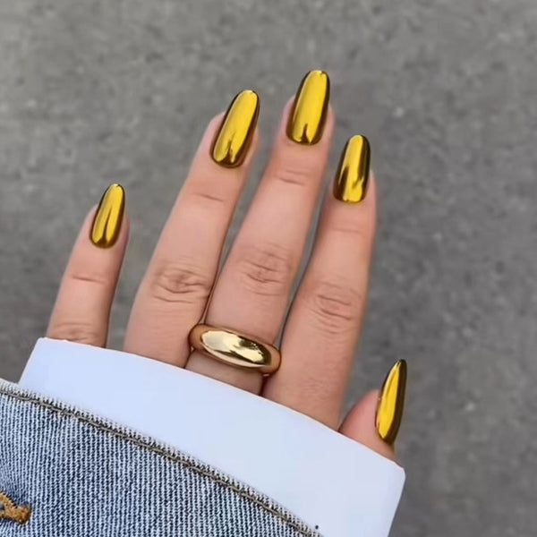 12 Sizes-24 Pcs Press On Nails W1283