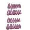 12 Sizes-24 Pcs Press On Nails JIE-BS7107