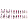 12 Sizes-24 Pcs Press On Nails W1726