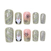 12 Sizes-24 Pcs Press On Nails R-ShengDan2