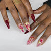 12 Sizes-24 Pcs Press On Nails W261