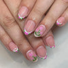 12 Sizes-24 PcsPress On Nails C846