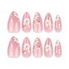 12 Sizes-24 Pcs Press On Nails JP3287