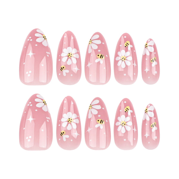 12 Sizes-24 Pcs Press On Nails JP3287