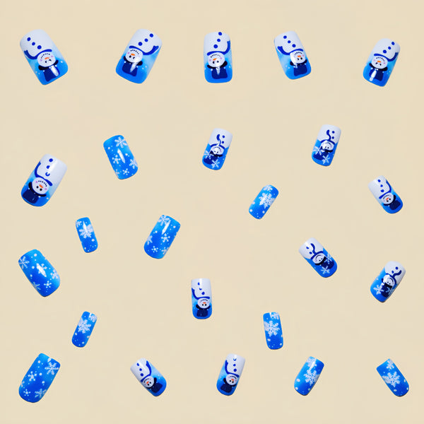 12 Sizes-24 Pcs Press On Nails Y270