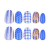 12 Sizes-24 Pcs Press On Nails JP3960