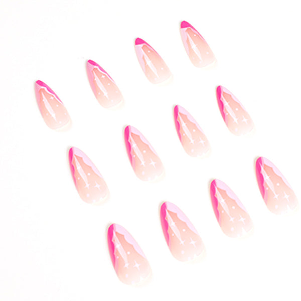 12 Sizes-24 Pcs Press On Nails JP1600