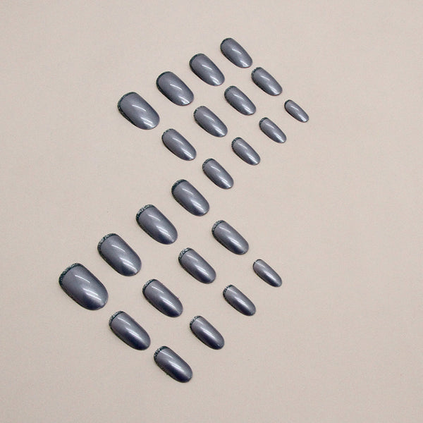 12 Sizes-24 Pcs Press On Nails W1293
