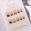 12 Sizes-24 Pcs Press On Nails JL0689