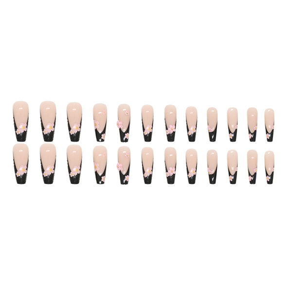 12 Sizes-24 Pcs Press On Nails Z682