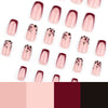 12 Sizes-24 Pcs Press On Nails JP3670