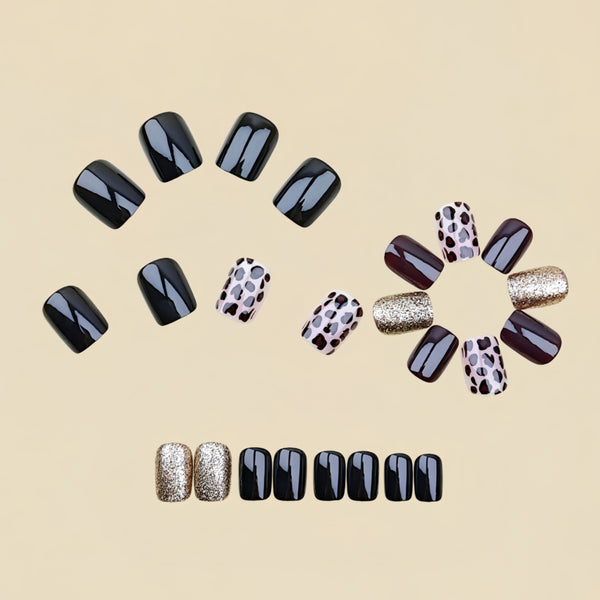 12 Sizes-24 Pcs Press On Nails Y2377-24
