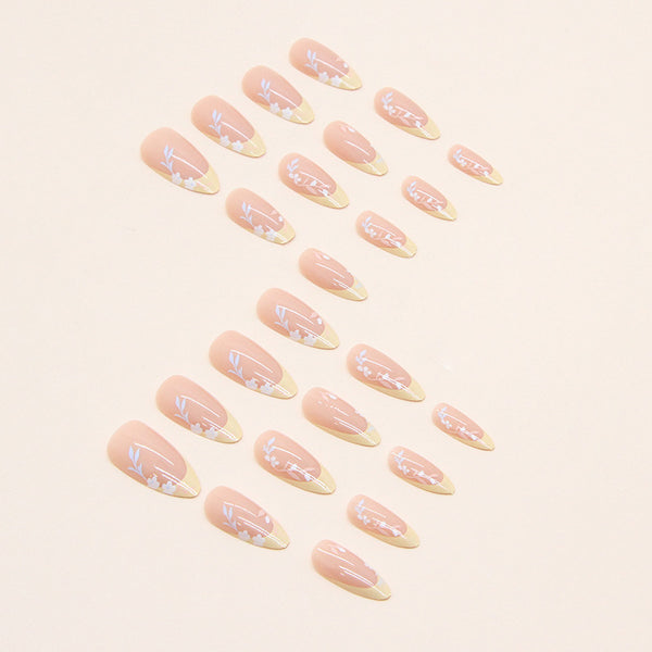 12 Sizes-24 Pcs Press On Nails W527