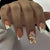12 Sizes-24 Pcs Press On Nails W612
