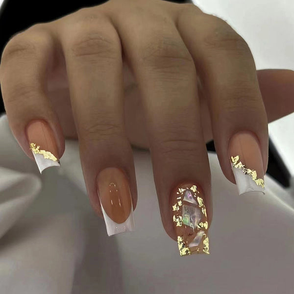 12 Sizes-24 Pcs Press On Nails W612