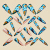 12 Sizes-24 Pcs Press On Nails Y1496