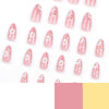 12 Sizes-24 Pcs Press On Nails JP3287