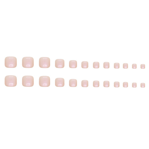 12 Sizes-24 Pcs Press On Nails F133