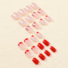 12 Sizes-24 Pcs Press On Nails- JF0732-1