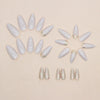 12 Sizes-24 Pcs Press On Nails W1076