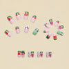 12 Sizes-24 Pcs Press On Nails Y590