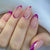 12 Sizes-24 Pcs Press On Nails W390