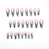 12 Sizes-24 Pcs Press On Nails JP1717