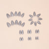 12 Sizes-24 PcsPress On Nails W1506