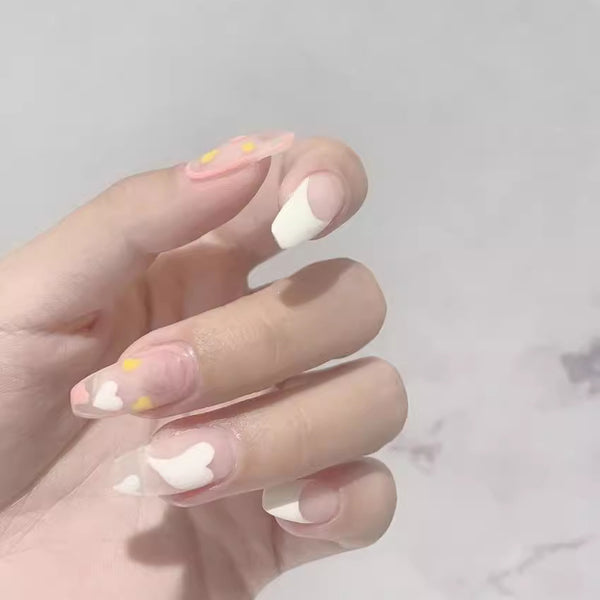 12 Sizes-24 Pcs Press On Nails JP833