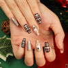 12 Sizes-24 Pcs Press On Nails JP2688