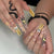 12 Sizes-24 Pcs Press On Nails Y079
