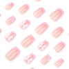 12 Sizes-24 Pcs Press On Nails JP4322