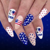 12 Sizes-24 Pcs Press On Nails C1703