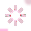 12 Sizes-24 Pcs Press On Nails C1535