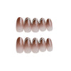 12 Sizes-24 Pcs Press On Nails glue-version