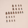 12 Sizes-24 Pcs Press On Nails W1571
