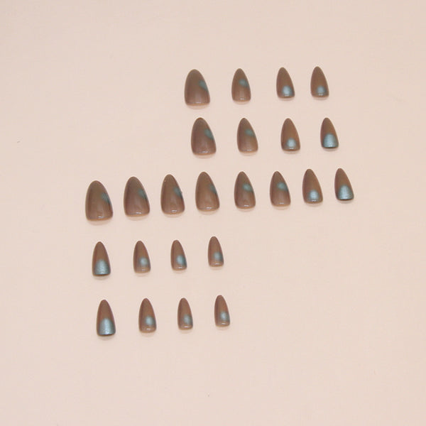 12 Sizes-24 Pcs Press On Nails W1571