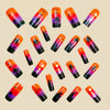 12 Sizes-24 Pcs Press On Nails Y917