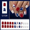 12 Sizes-24 Pcs Press On Nails C1729