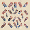 12 Sizes-24 Pcs Press On Nails Y872