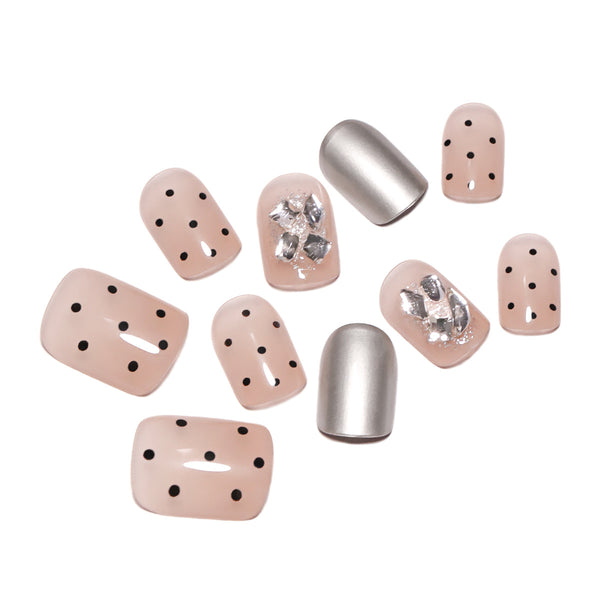 12 Sizes-24 Pcs Press On Nails nail-accessory