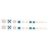 12 Sizes-24 Pcs Press On Nails F101