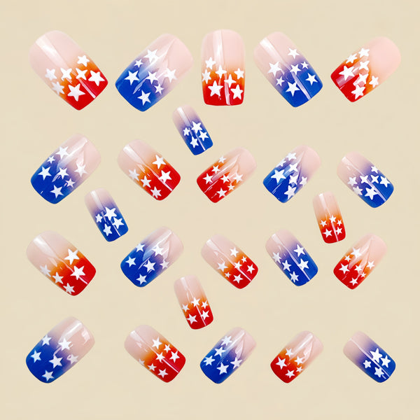 12 Sizes-24 Pcs Press On Nails Y1936