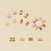 12 Sizes-24 Pcs Press On Nails Y120