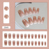 12 Sizes-24 Pcs Press On Nails Z845