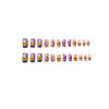 12 Sizes-24 Pcs Press On Nails Y118