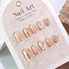 12 Sizes-24 Pcs Press On Nails JL0682